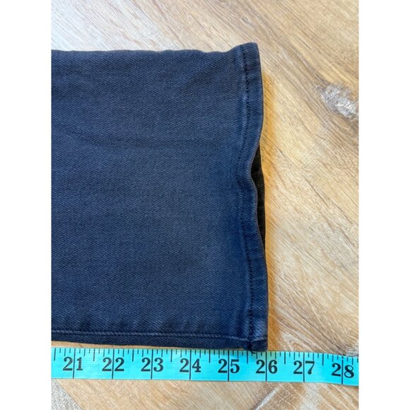 Madewell Womens Black Jeans Size 31 Mid-Rise Kick Out Flare - Picture 7 of 8